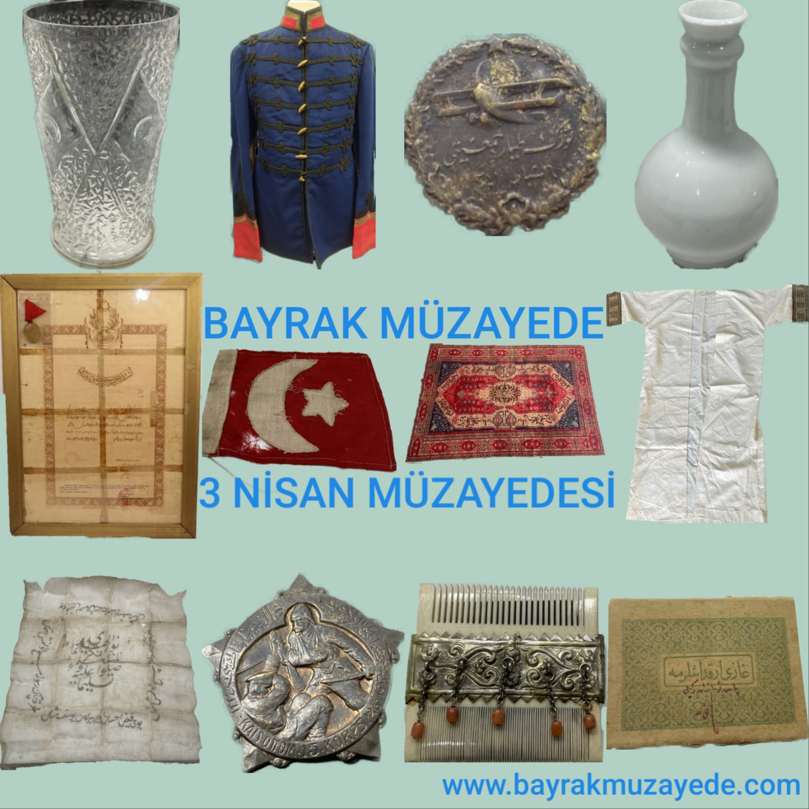 3 NİSAN MÜZAYEDESİ - Bayrak Müzayede